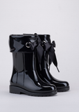 Patent Leather Campera Boots