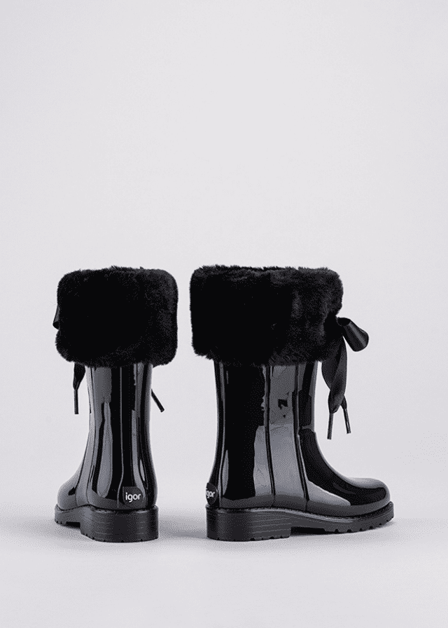 Soft Patent Campera Boots