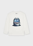 Camiseta m/l lenticular astronauta