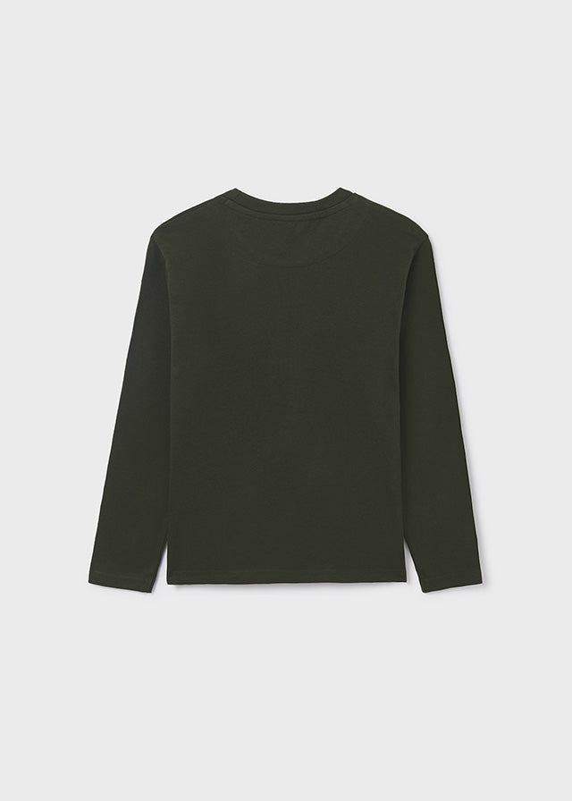 Camiseta m/l embossed