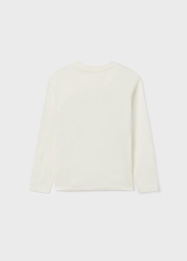 Camiseta m/l embossed