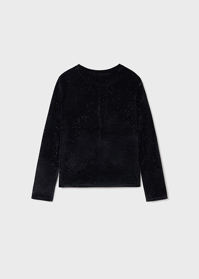 Camiseta m/l terciopelo
