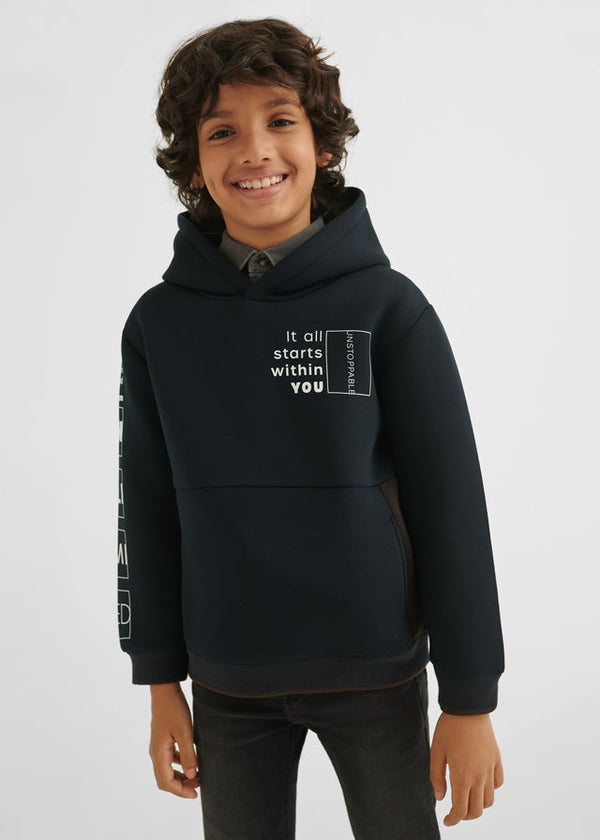 Double-sided interlock pullover
