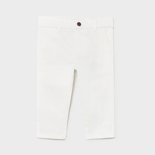 Pantalon chino sarga basico