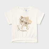 Camiseta m/c leoparda