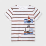 Camiseta m/c rayas