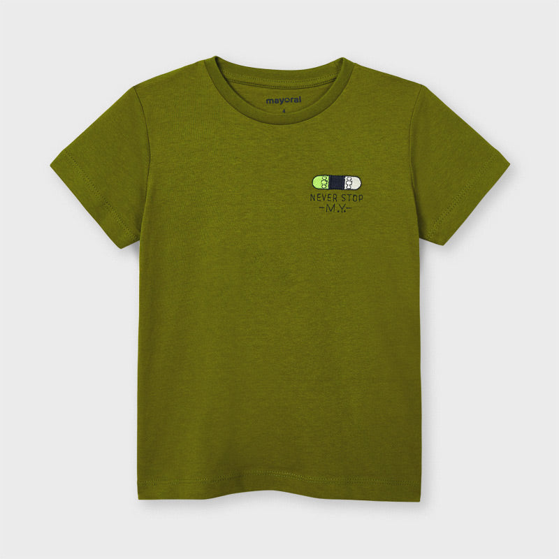 Camiseta m/c never stop