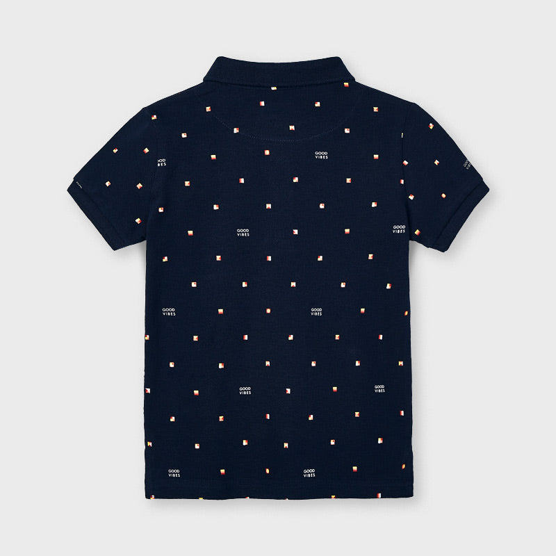 Polo m/c estampado