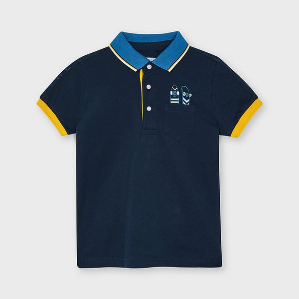 Polo m/c serigrafia skate with me