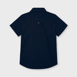 Camisa m/c microestampada