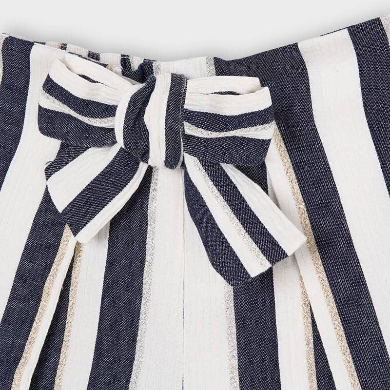 Short rayas lurex