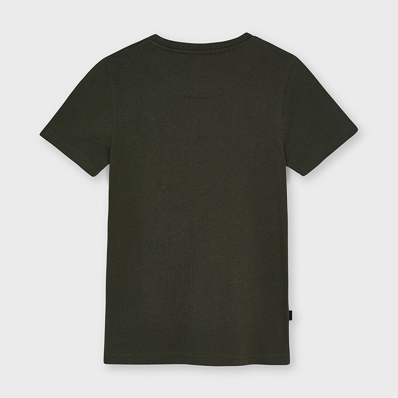 Camiseta bolsillo combinado