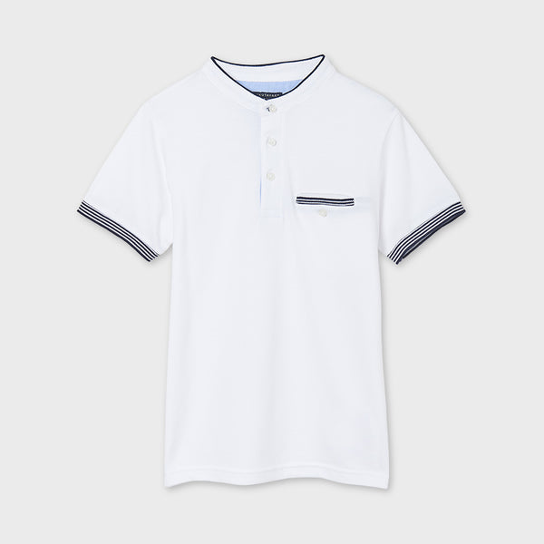 Polo m/c cuello mao junior