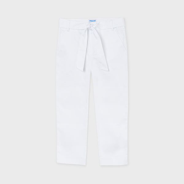 Pantalon largo saten