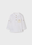 Camiseta m/l cuello panadero
