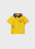 Polo m/c apliques