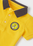 Polo m/c apliques