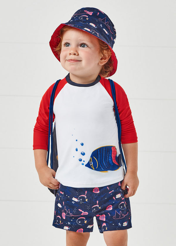 Conj. bañador y gorro