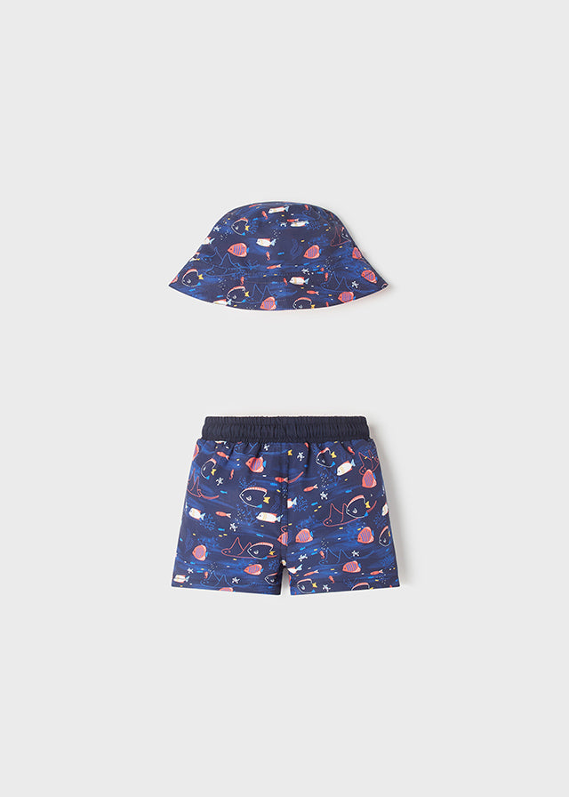 Conj. bañador y gorro
