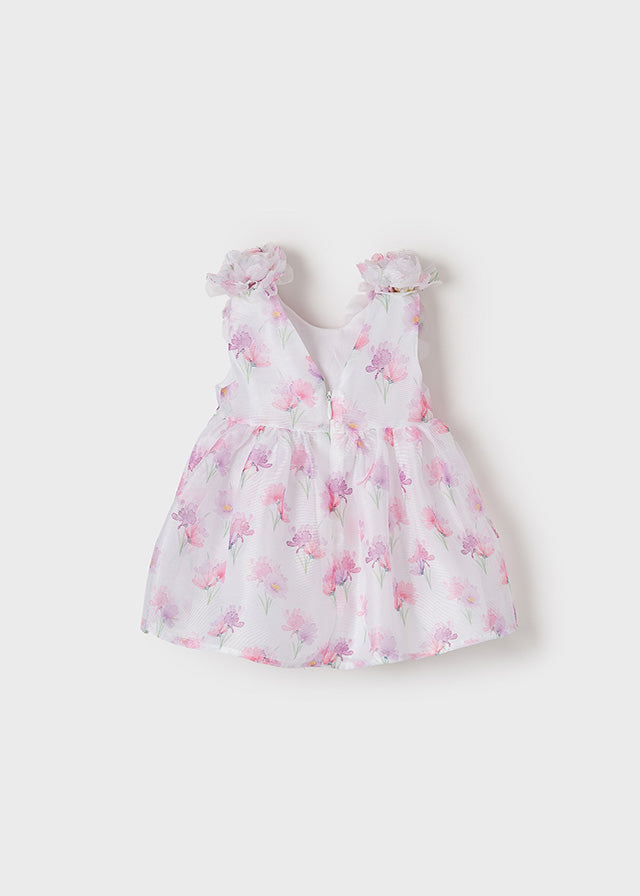 Vestido devore flores