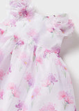 Vestido devore flores