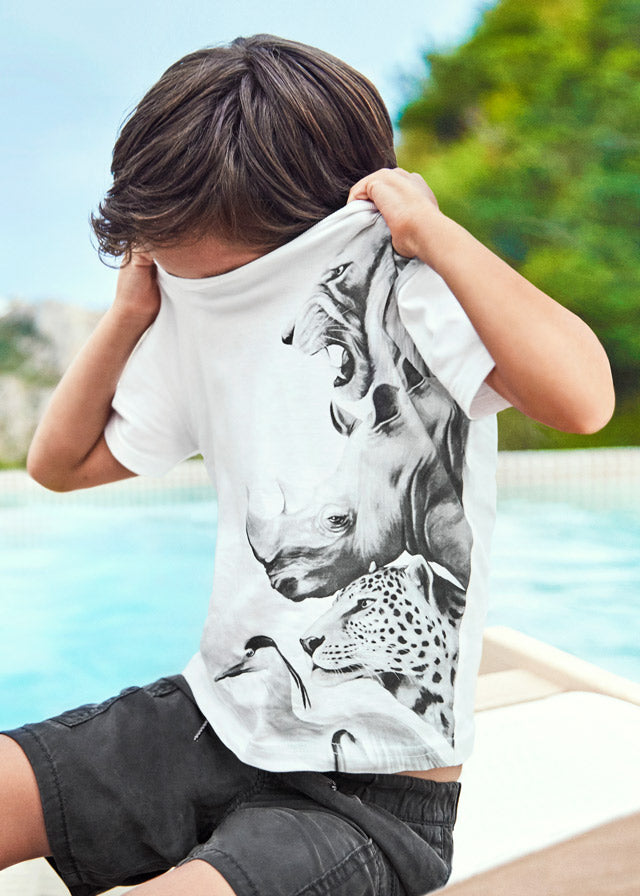 Camiseta m/c animales