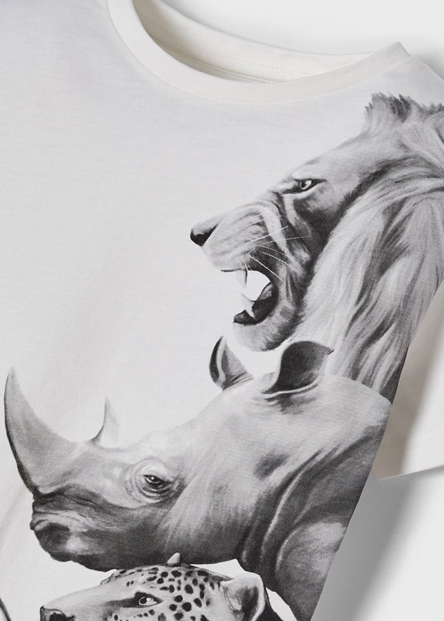 Camiseta m/c animales