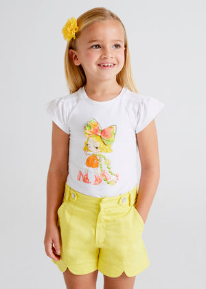 T-shirt m/c bow doll