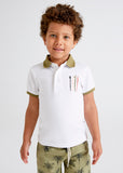Polo m/c serigrafia afterwave