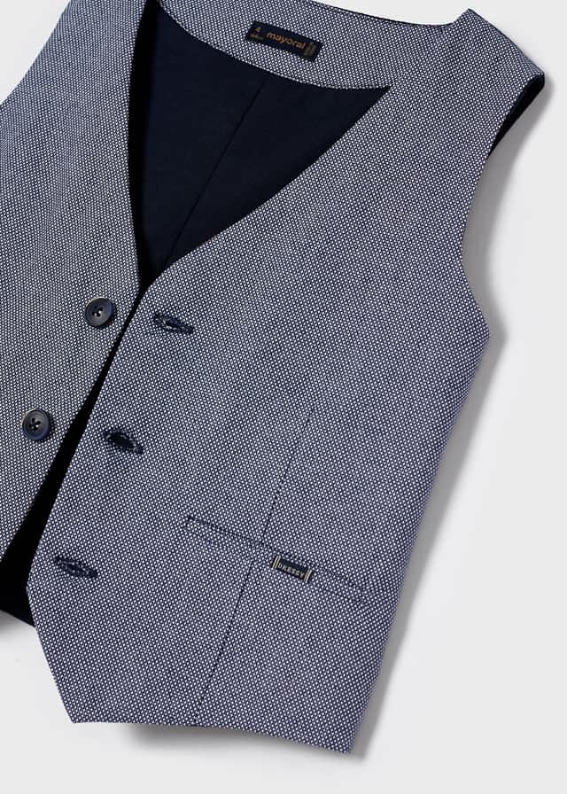 Chaleco lino tailoring