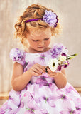 Vestido organza otoman