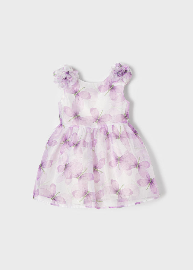 Vestido organza otoman