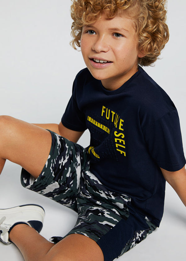 Camiseta embossed
