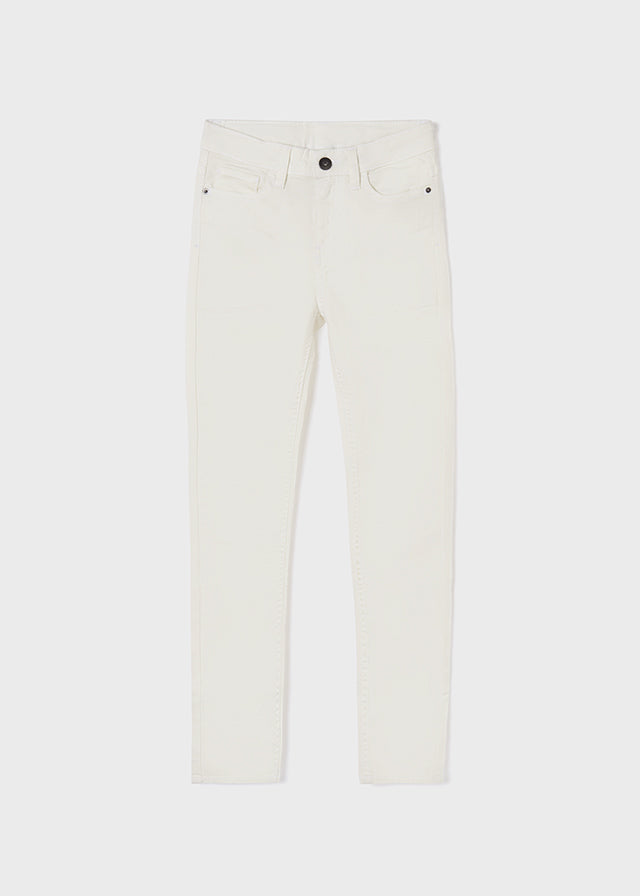 Pantalón sarga denim color