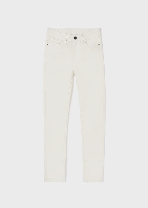 Pantalón sarga denim color