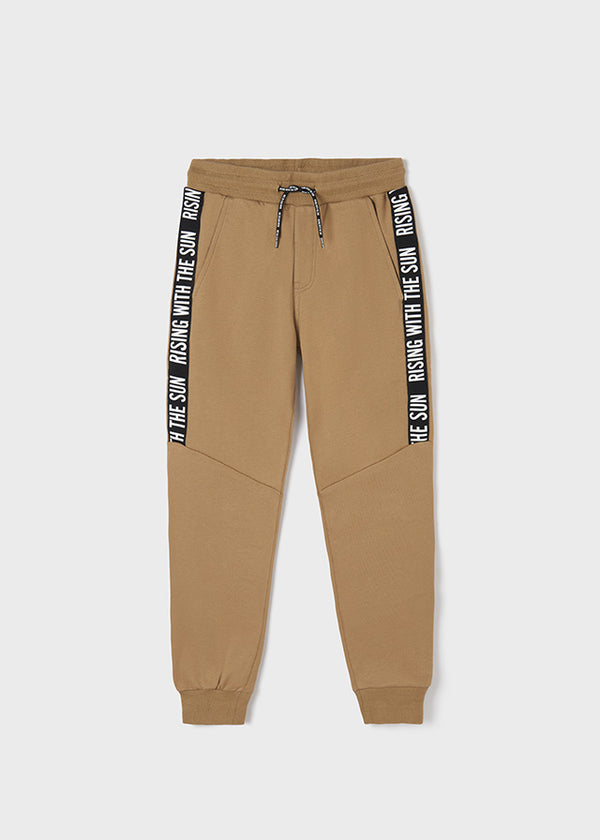 Pantalon felpa cintas