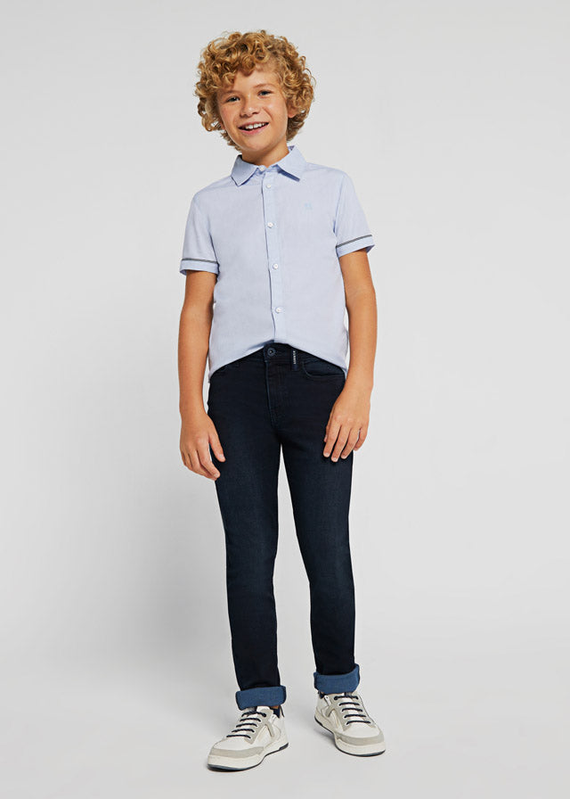 Pantalon soft denim
