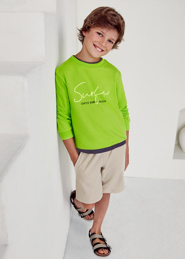 Conj. punto pullover camiseta