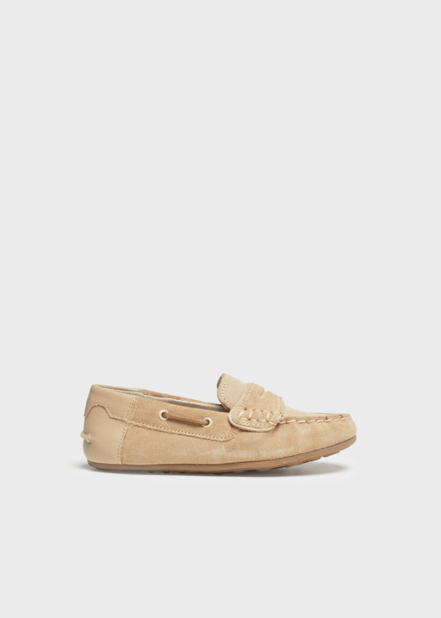 Mocasin piel serraje