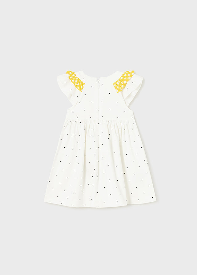 Vestido punto topos