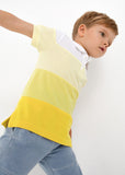 Polo m/c color block         