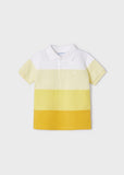 Polo m/c color block         