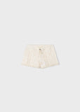 Pantalon corto punto crochet