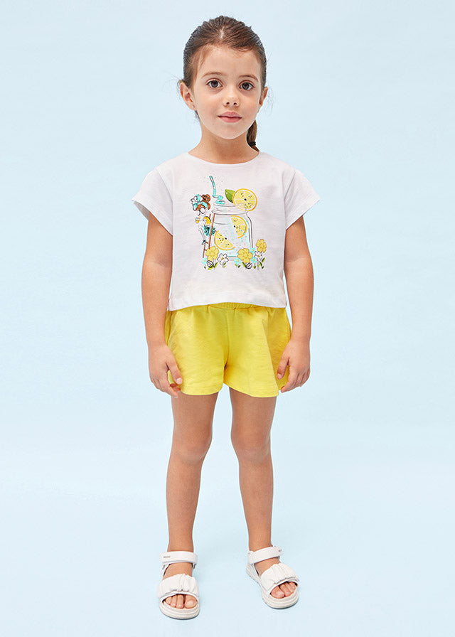 Conj. short serigrafia