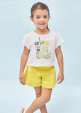 Conj. short serigrafia