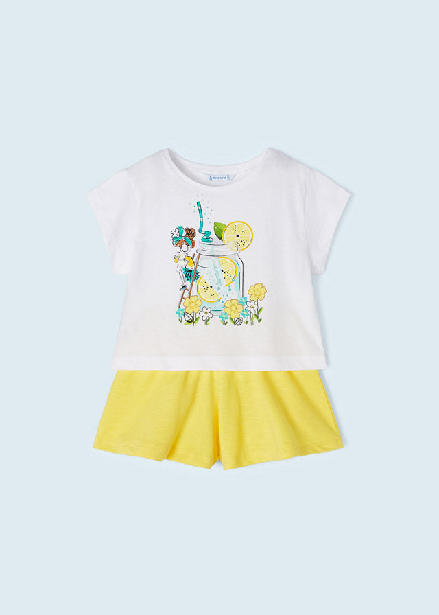Conj. short serigrafia