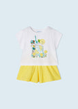 Conj. short serigrafia