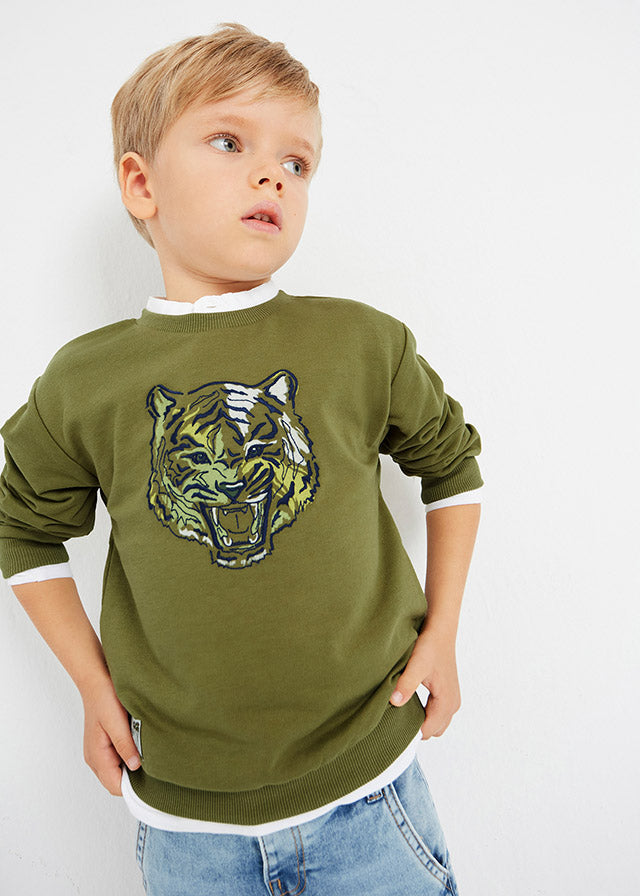 Pullover bordado