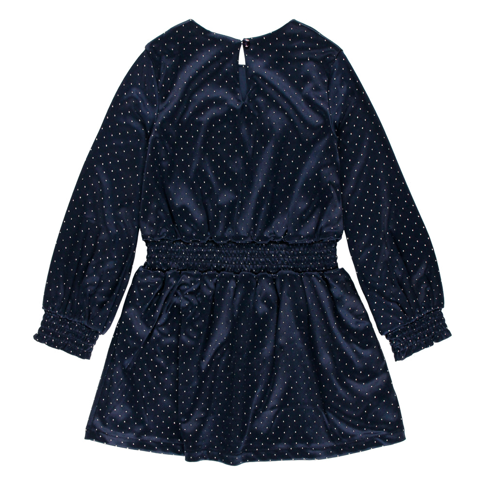 Vestido punto topitos