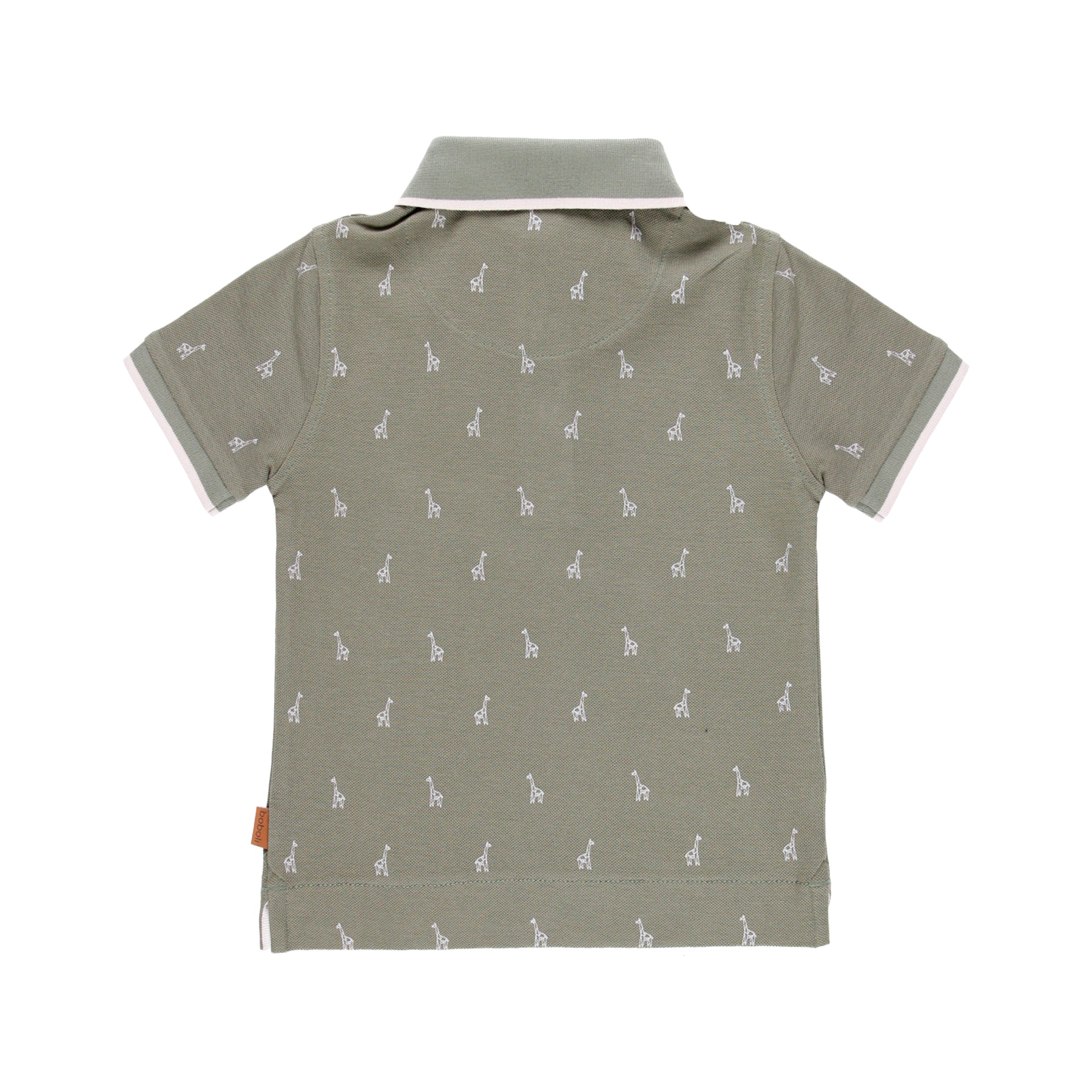 Conjunto polo piqué estampado y bermuda lino